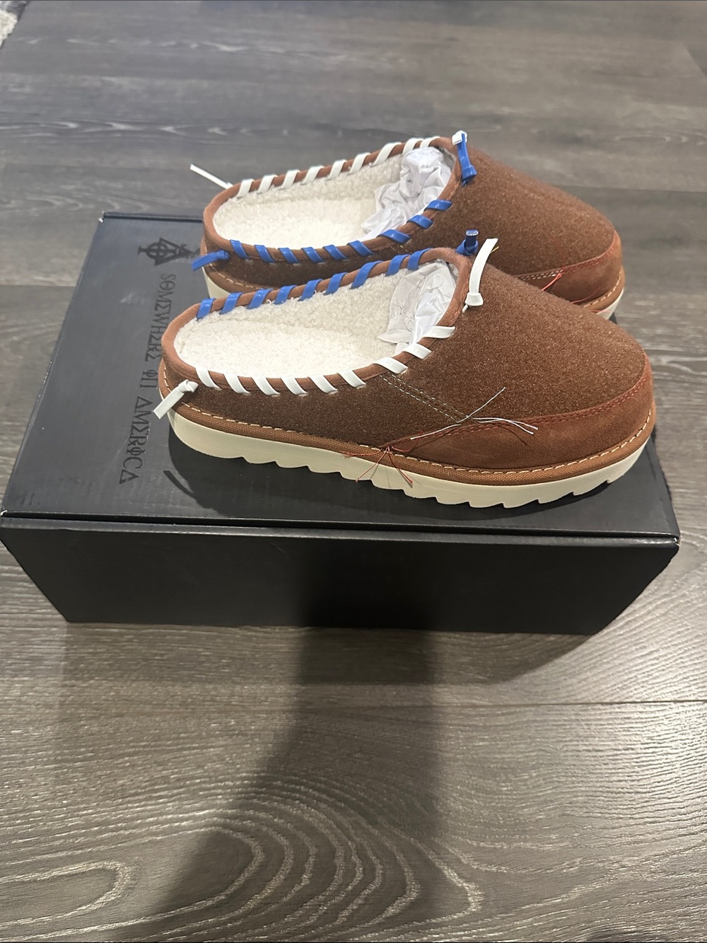 SIA Brown Suede Slip-On Casual Shoes - NWT